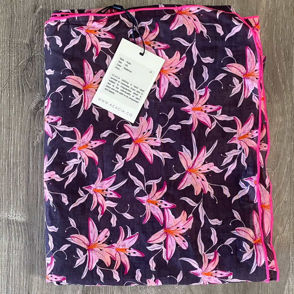*SOLD*Acacia Swimwear Kuau Pareo in Madonna